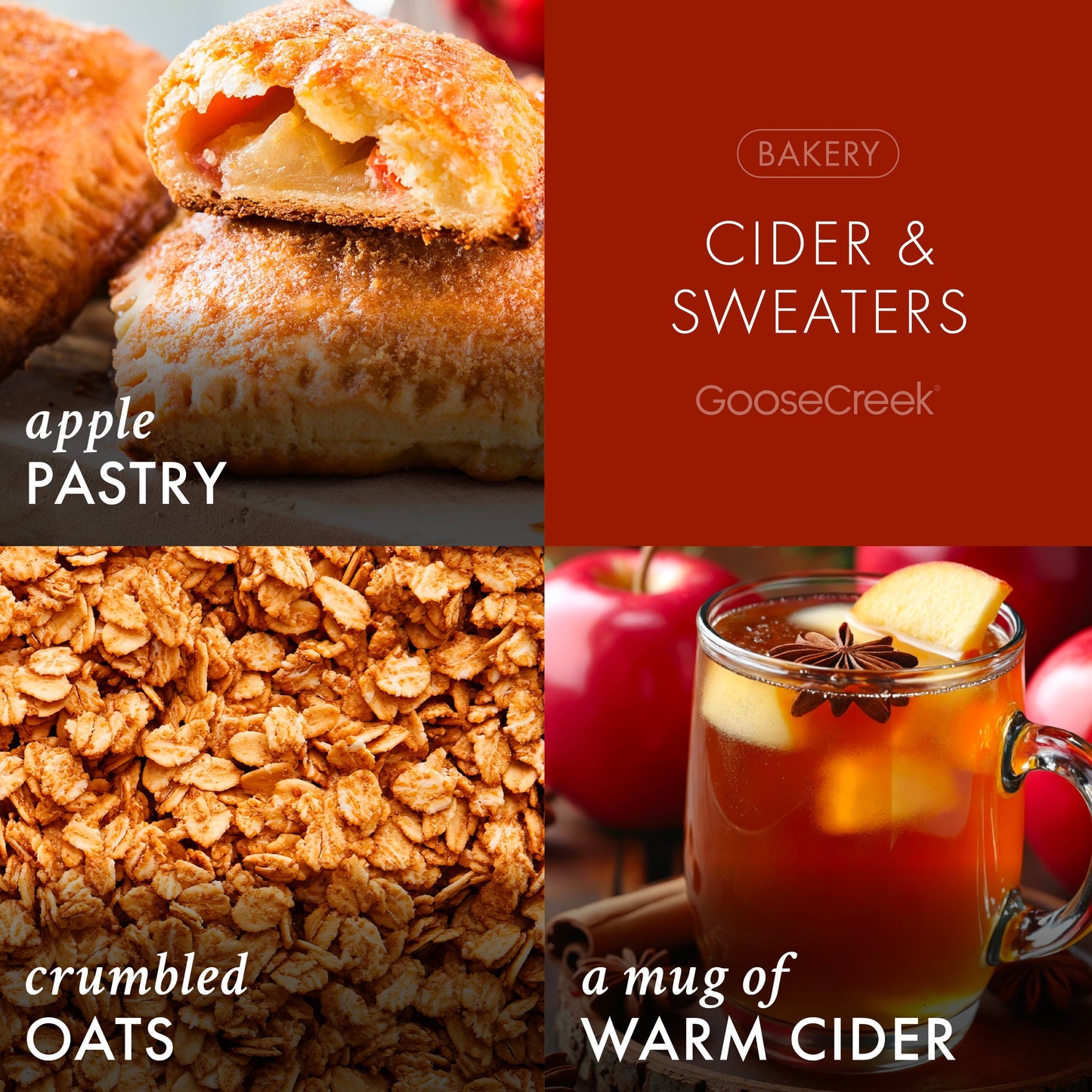 Cider & Sweaters 3-Wick Candle