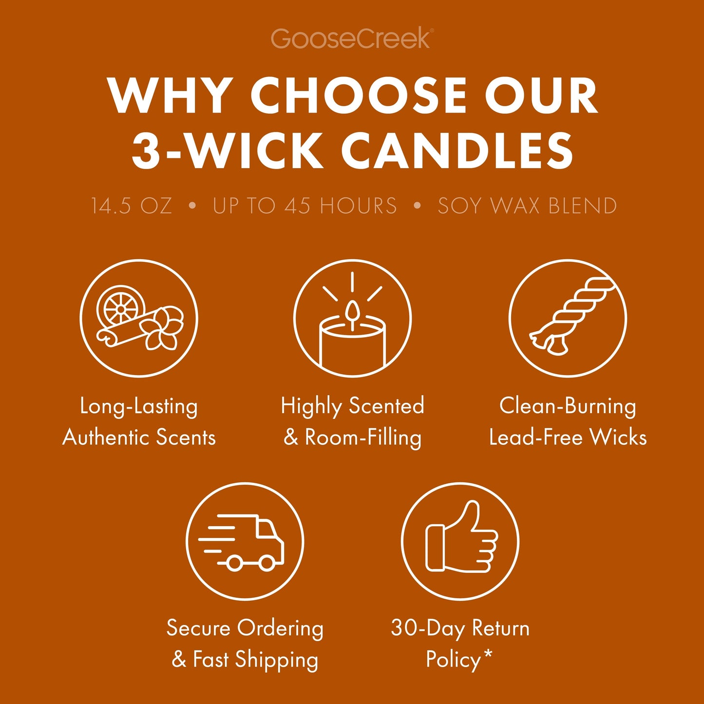 Golden Coconut Glow 3-Wick Candle